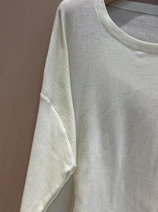 【线上专属】宽松套头衫22708284酂白 商品图2