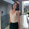 【清仓超15天不保价】奢姿大码女装2025夏季时尚百搭蕾丝边V领毛织背心胖妹妹时尚上衣9852090356 商品缩略图1