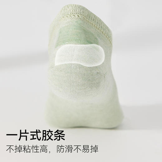 【醒粉福利19.9元4双】春夏女款新疆纯棉7A抑菌防臭吸汗短袜 防滑不掉跟无骨女士船袜 商品图2