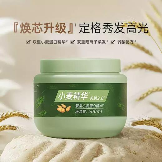 （积分兑换）章华小麦精华发膜500ml东来同款2.0升级版-8150 商品图3