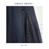 E“定制”——静奢风、都市摩登——风尚之选——暗夜幻纱大A摆裙 2503011 商品缩略图1