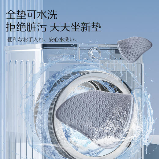 夏季冰丝坐垫凉垫夏天办公室椅子垫透气屁股垫电脑椅凉席防滑垫子 商品图3