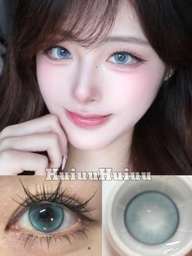 <月抛中直径>KIKICON-青梅奶酥 蓝-14.2mm【月抛 0-1000度 含525/575】