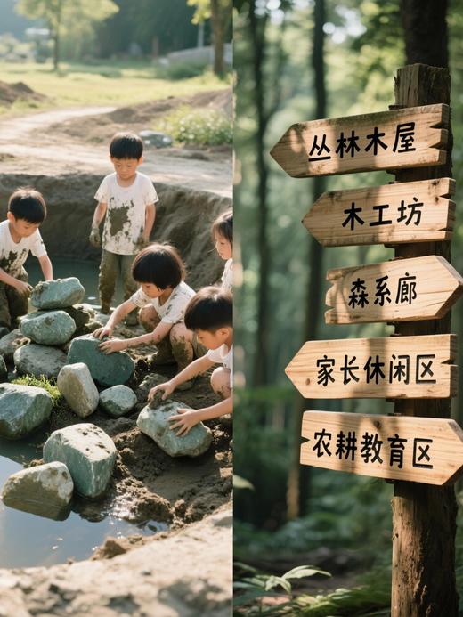 森林课程｜本月第三课——池畔叠石涵万象，童手铭意护苍丛 商品图3