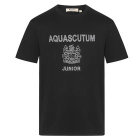 【海信嘉年华】Aquascutum雅格狮丹圆领短T-AQ2286215-01