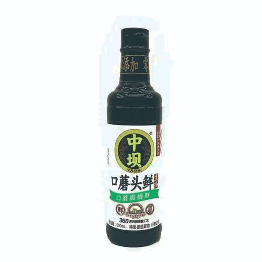 T中坝500ml口蘑头鲜生抽 商品图0