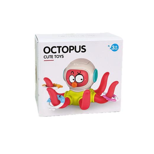 【水陆两栖 洗澡套圈】电动喷水乌龟 八爪鱼戏水套圈圈 戏水玩具 宝宝洗澡漂浮投掷套环 洗澡玩具 商品图4