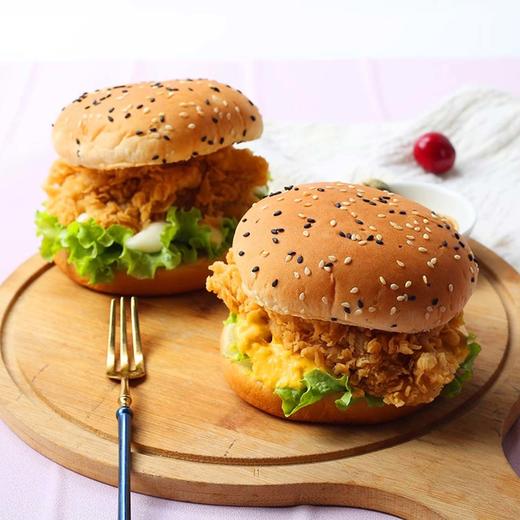 26D【会员专享】金甲宜汉堡面包 370g/袋(6个) 24袋/件 商品图3