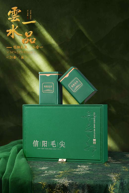 云一品毛尖【绿色.2罐】25元1套.整箱20套.整箱包邮 商品图0