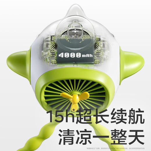 【百大严选】婴儿车小风扇八爪鱼手持便携充电驱蚊摇头外出桌面儿童宝宝手推车婴儿床装饰无叶吹辅食夏天遛娃神器 商品图7