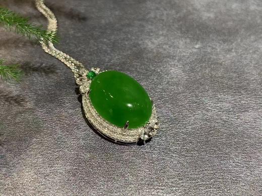 【御珠宫坊】金镶碧玉吊坠 商品图2