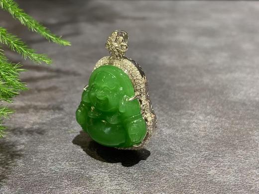 【御珠宫坊】金镶碧玉吊坠 商品图6
