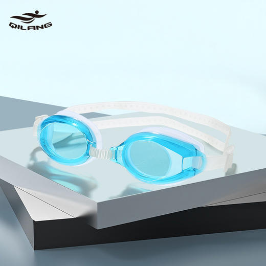 【9.9抢疯啦❗高清 防雾泳镜】全新升级，细腻呈现，防水不漏，贴合舒适，成人男女高清防水硅胶游泳镜带耳塞潜水护目镜QQ 商品图6