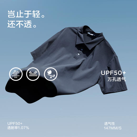 棉仓363802017-超轻薄透气速干短袖polo衫 商品图2