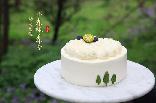 小森林·森系蛋糕丨口味款奶油蛋糕 商品图0