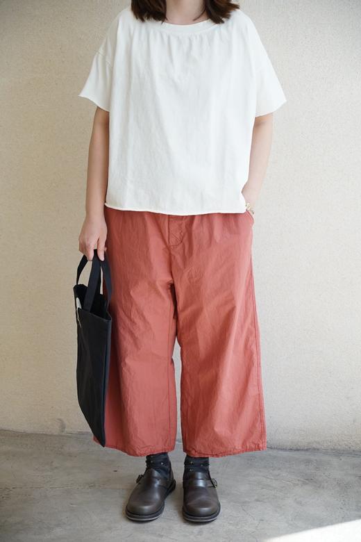 ALBUM DI FAMIGLIA 微卷边短袖T恤上衣 商品图6