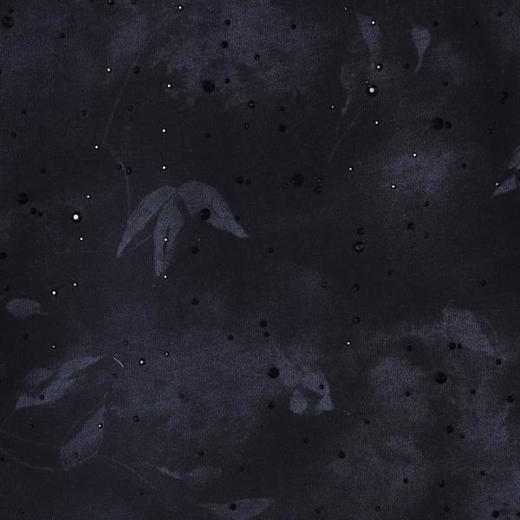 T3095夏季高级感新款美式烫钻撞色树叶圆领短袖T恤情侣百搭宽松上衣 商品图3