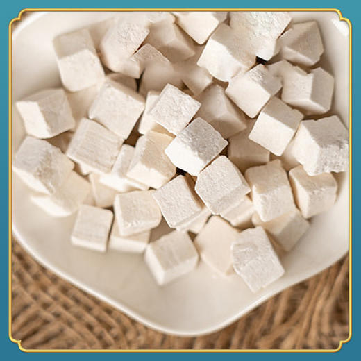 老树茯苓丁 生态无硫 产地直采 可煮粥 煮茶 打豆浆 煲汤 商品图2