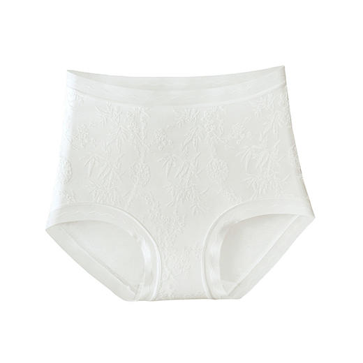 【两件装 美宅内裤】蕾丝中高腰大码 7A抗菌桑蚕丝加长底裆三角裤冰丝  商品图6