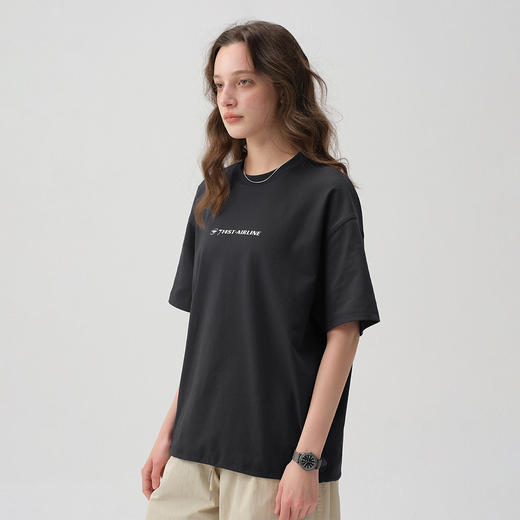 714street人物印花廓形短袖T恤 商品图3