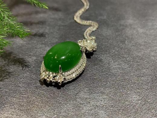 【御珠宫坊】金镶碧玉吊坠 商品图1