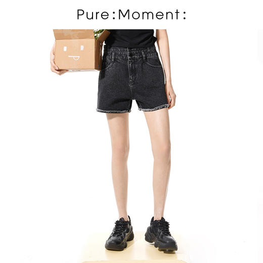 【商场同款】麦檬夏牛仔短裤4E5251011 商品图0