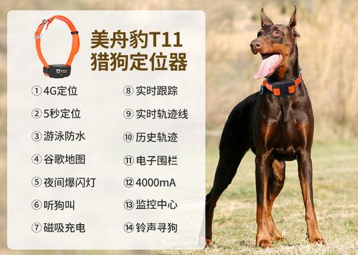 美舟豹T11猎犬定位器 猎犬专用（无二次收费） 商品图1
