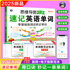 思维导图口诀速记英语单词