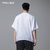 PINLI品立2025夏季新款小熊字母烫钻烫布圆领短袖T恤上衣体恤男士BG252111054 商品缩略图3