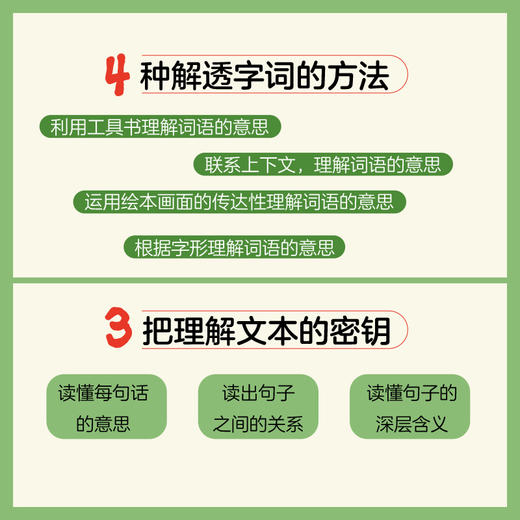 4步提升孩子的阅读能力 按照义务教育语文课程标准2022年版阅读与鉴赏方面的要求提供阅读能力和深度阅读能力的方法 商品图3