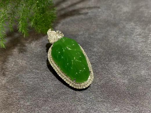 【御珠宫坊】金镶碧玉吊坠 商品图4