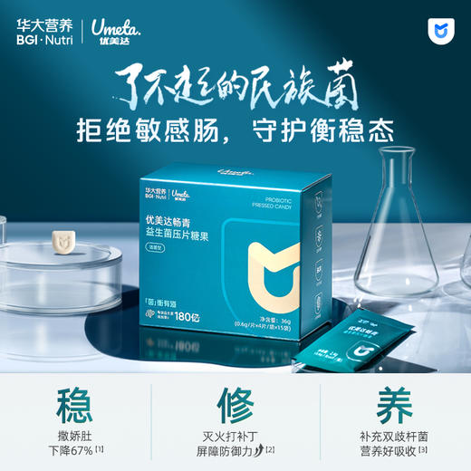 【肠道养护计划 | 肠道早筛】日常养护版！买畅青益生菌「送」肠道早筛基因检测盒！ 商品图1