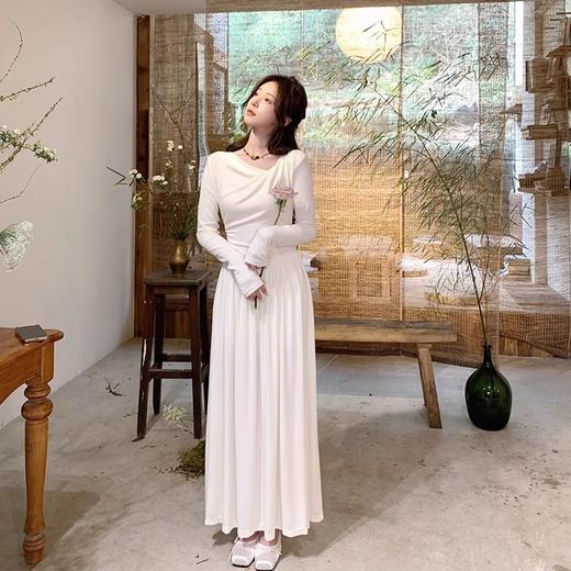 现货  双生芭蕾 法式少女感 优雅2色连衣裙 商品图3