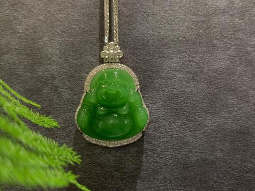 【御珠宫坊】金镶碧玉吊坠 商品图0