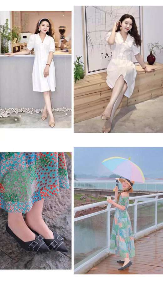 「建议选大一码」2025新款Malove MZ 法式优雅系列 蝴蝶结/水钻/小猫跟 王妃鞋不累脚（个别款式15天内发货） 商品图5