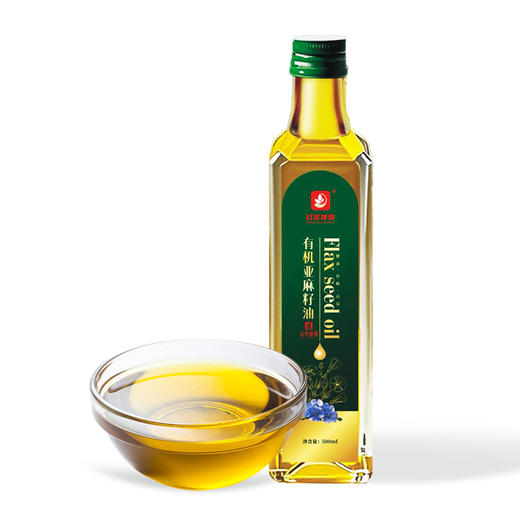 红花传奇·有机亚麻籽油500ml*4  有机品质性价比出众 商品图3