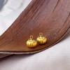 【开业金喜早鸟价】足金999黄金拉丝南瓜小吊寓意万事不南【金重约0.6g】 商品缩略图1