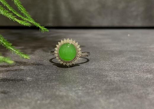 【御珠宫坊】金镶碧玉戒指 商品图6