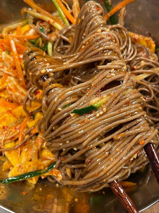 嘉喜稻荞面面条无糖0脂全麦荞麦半干轻主食200g*10袋 商品图2