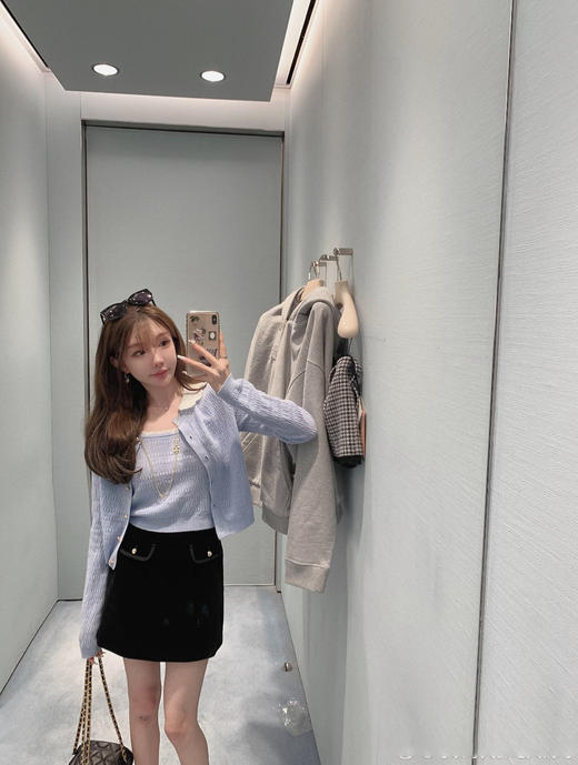 金蘑菇菇  100羊毛多巴胺色系针织吊带 商品图3