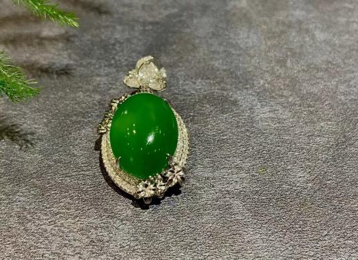 【御珠宫坊】金镶碧玉吊坠 商品图7