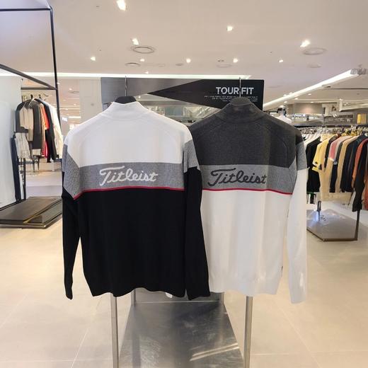 TIT早春新款 男士单层针织提花外套 亲肤 透气 经典撞色 M125021 商品图1