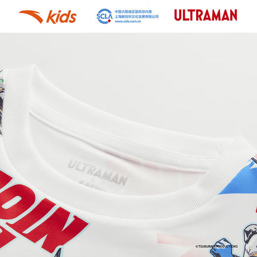 安踏安踏儿童短袖T恤男小童骑行系列针织短袖衫352529123 商品图6