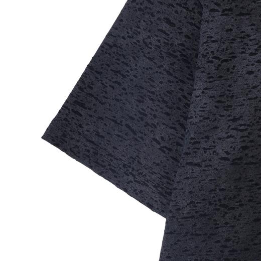 T3151夏季高级感新款潮牌撞色磨破简约圆领短袖T恤时尚休闲百搭上衣 商品图4