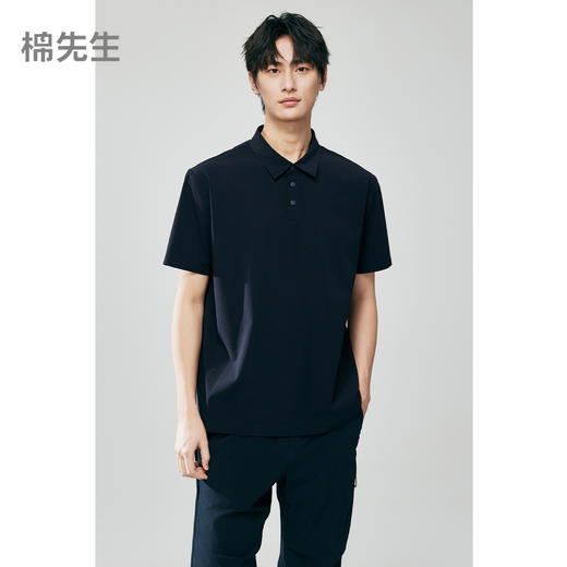 棉仓363802017-超轻薄透气速干短袖polo衫 商品图0
