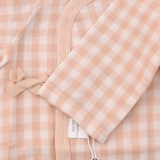 棉果果夏季彩棉纯棉婴儿出生半背衣M201110199204 商品图4