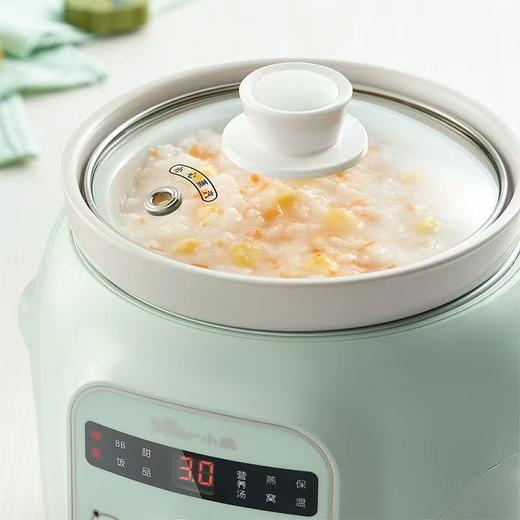 小熊婴儿辅食锅电炖锅煮粥煲汤一体 商品图7