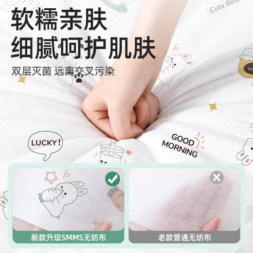 【出门在外！就图睡的安心，享受出行の乐趣~】火车卧铺一次性被单枕套住酒店出差隔脏旅行套装三四件套硬卧加厚。ry 商品图1