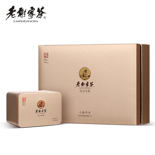 老谢家茶 黄山毛峰 绿茶 古徽翠香礼盒 240g 商品图0
