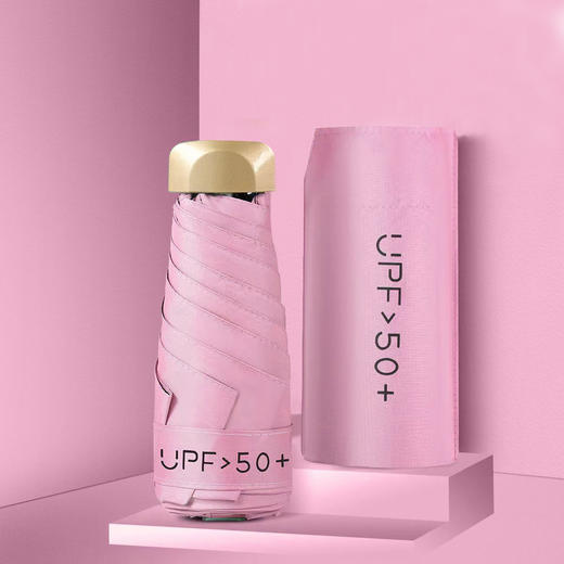 【遮阳护航，轻盈便携】梦幻伞境，晴雨无惧。女性夏日必备，轻盈便携，防晒UPF高。细节设计巧，小巧大防晒。 商品图9